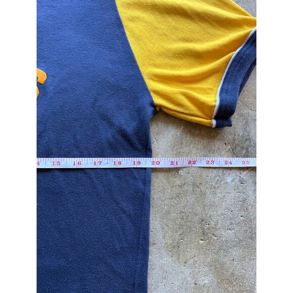 Vintage 1970s Astros 'Mobil Manager' Ringer Tee Size Medium - Picture 5 of 7